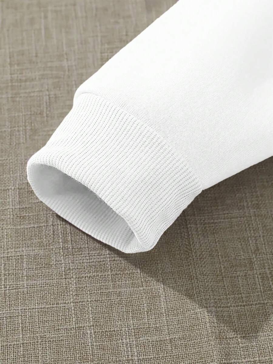 INAWLY Women's Letter Printed Casual Hoodie With Pocket