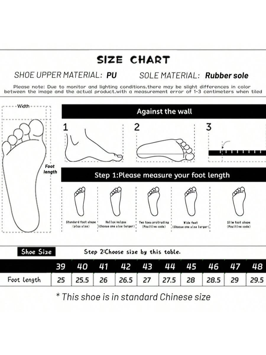 Men's Fashionable High-Top Leather Ankle Boots