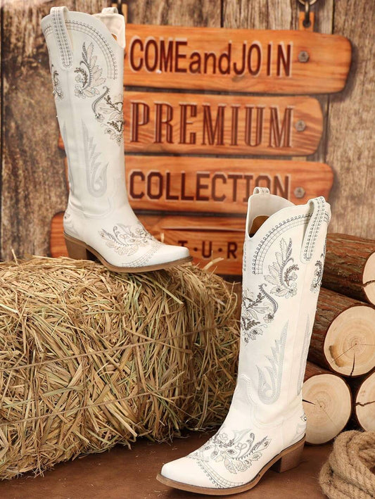 Cowboy Boots for Women – Sparkly Rhinestone Western Cowgirl Boots