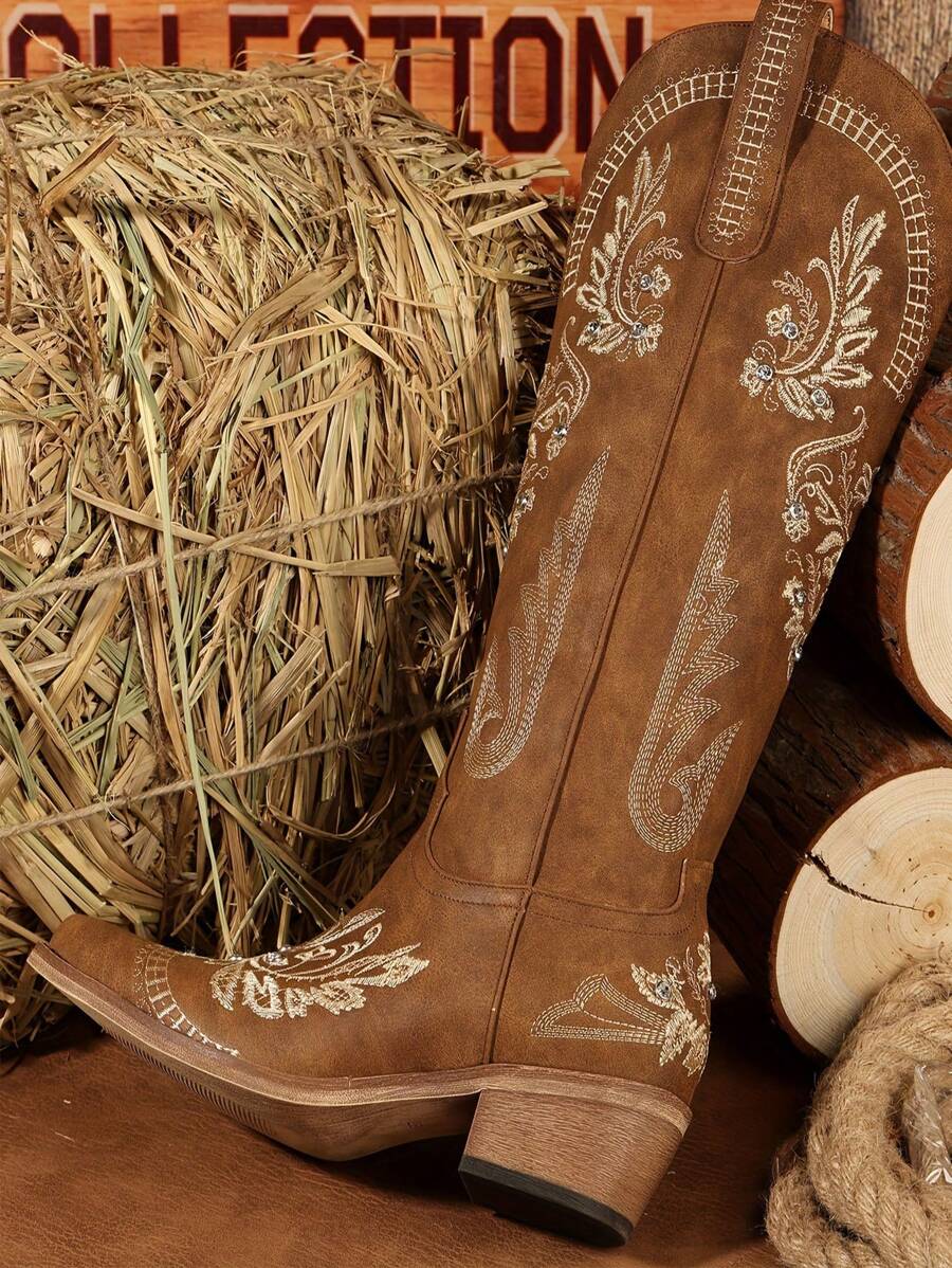 Cowboy Boots for Women – Sparkly Rhinestone Western Cowgirl Boots