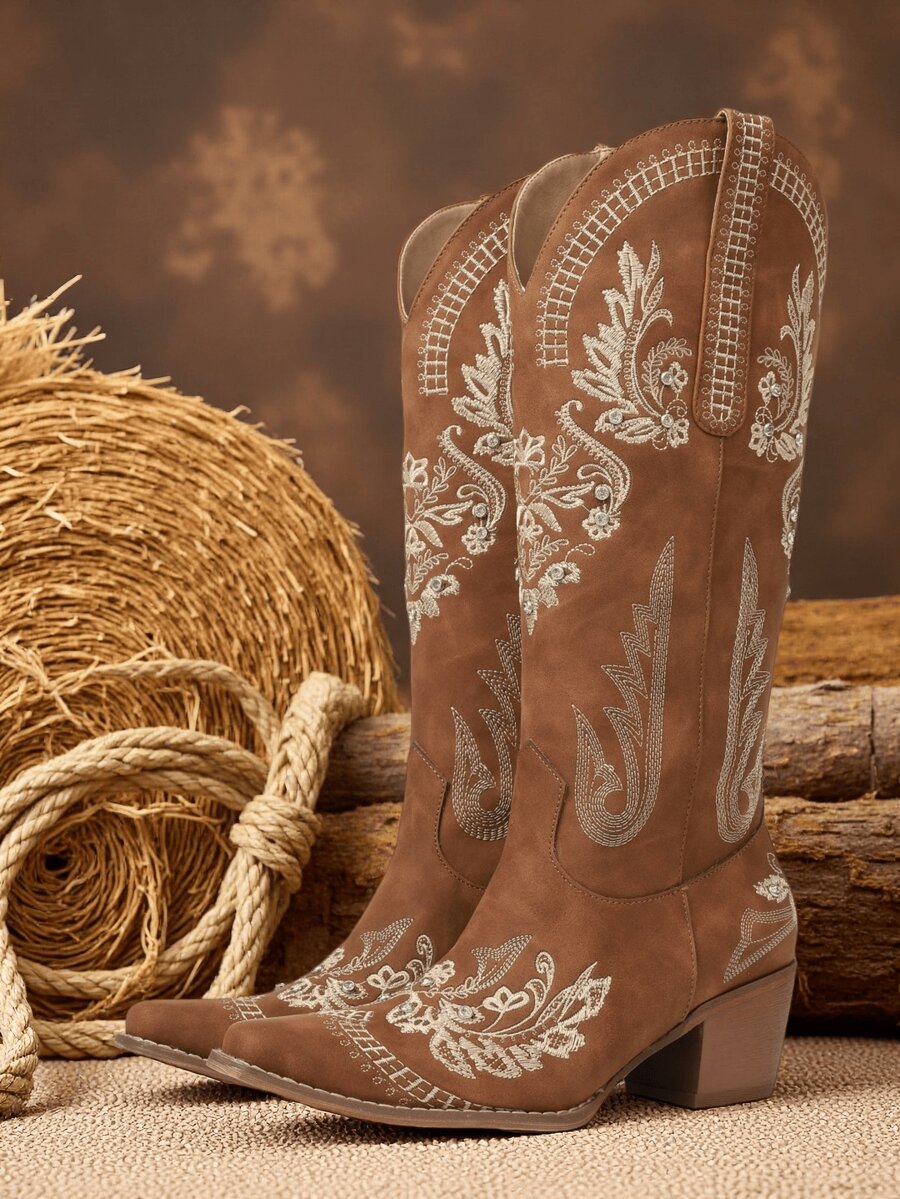 Cowboy Boots for Women – Sparkly Rhinestone Western Cowgirl Boots