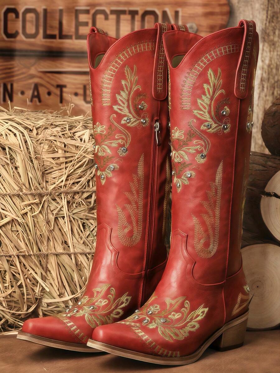 Cowboy Boots for Women – Sparkly Rhinestone Western Cowgirl Boots