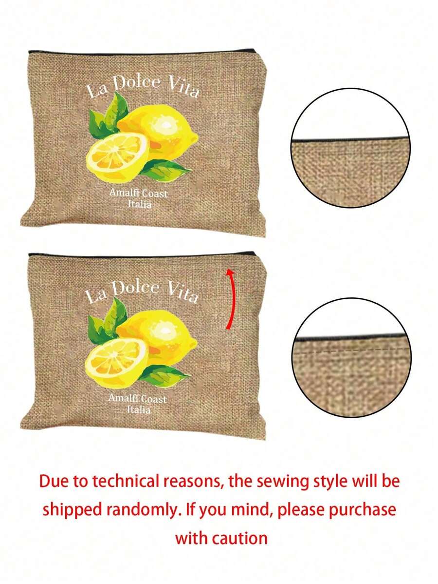 Queen Cartoon Character Printed Tote Bag Set – “Blessing” Letter Design