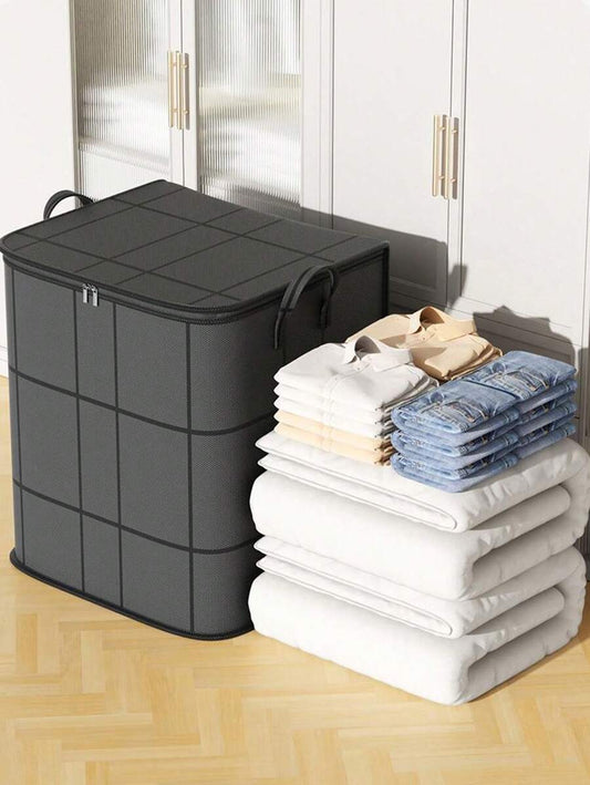 1PC Black Storage Bag – Thickened Large-Capacity Wardrobe Organizer