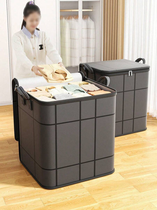 1PC Black Storage Bag – Thickened Large-Capacity Wardrobe Organizer