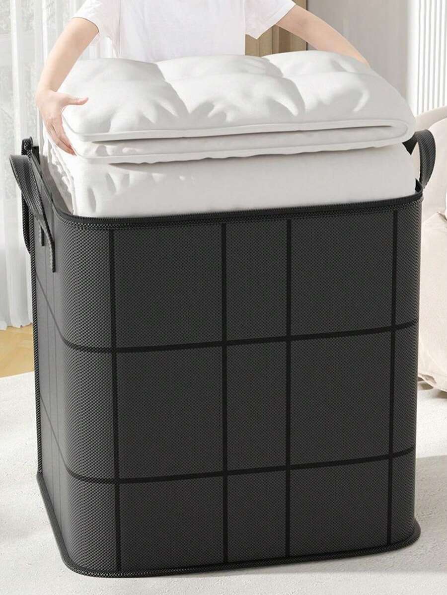 1PC Black Storage Bag – Thickened Large-Capacity Wardrobe Organizer