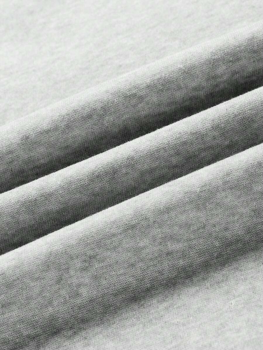 Men's Casual Versatile Printed Element Crew Neck Sweatshirt