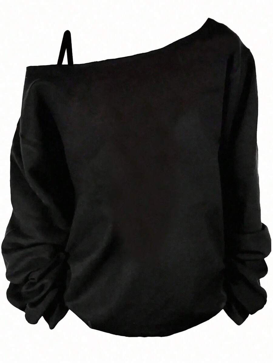 EMERY ROSE Plus Size Women's Casual Minimalist “God” Slogan Print Cami Tank Top