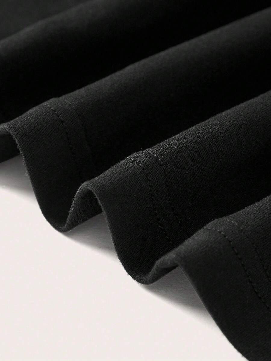 EMERY ROSE Plus Size Women's Casual Minimalist “God” Slogan Print Cami Tank Top