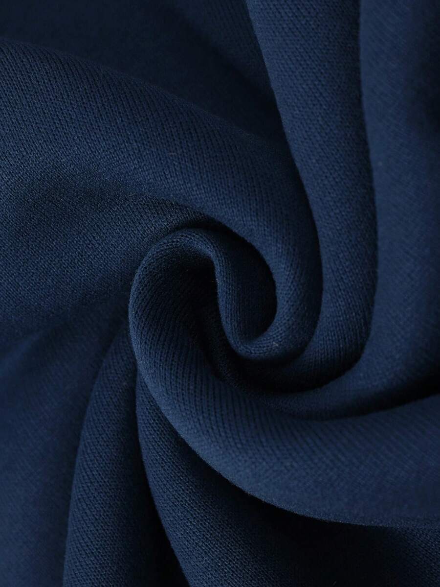 Men's Casual Versatile Printed Element Crew Neck Sweatshirt