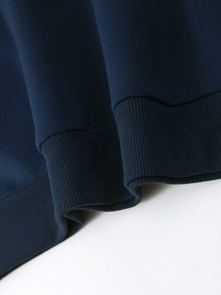 Men's Casual Versatile Printed Element Crew Neck Sweatshirt