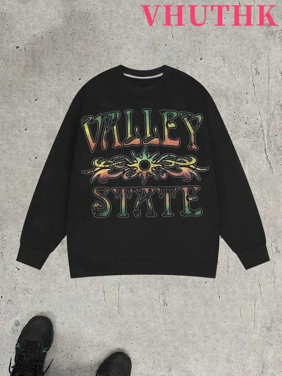 Don Julio Printed Men’s Casual Long-Sleeve Pullover Sweatshirt