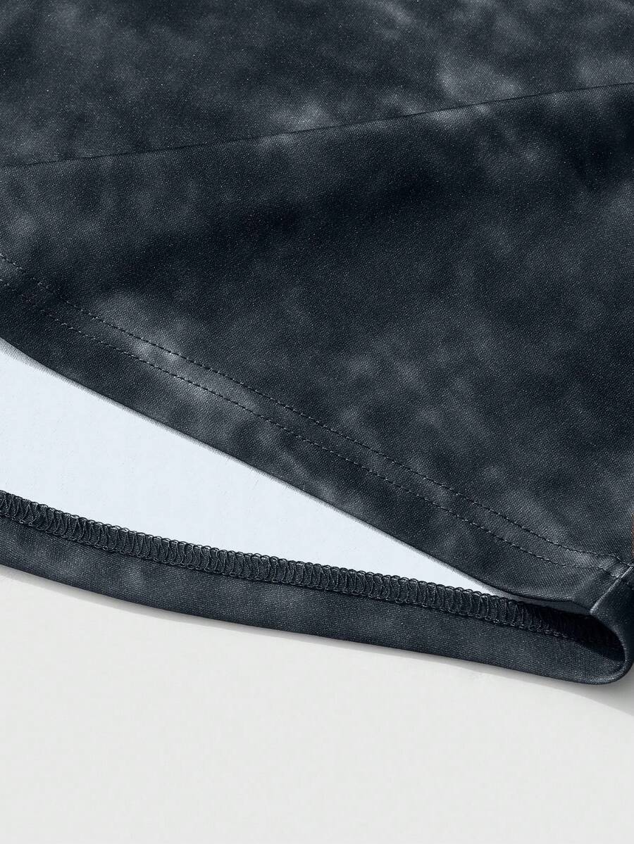 Manfinity LEGND Men Cross & Slogan Graphic Print Long Sleeve T-Shirt