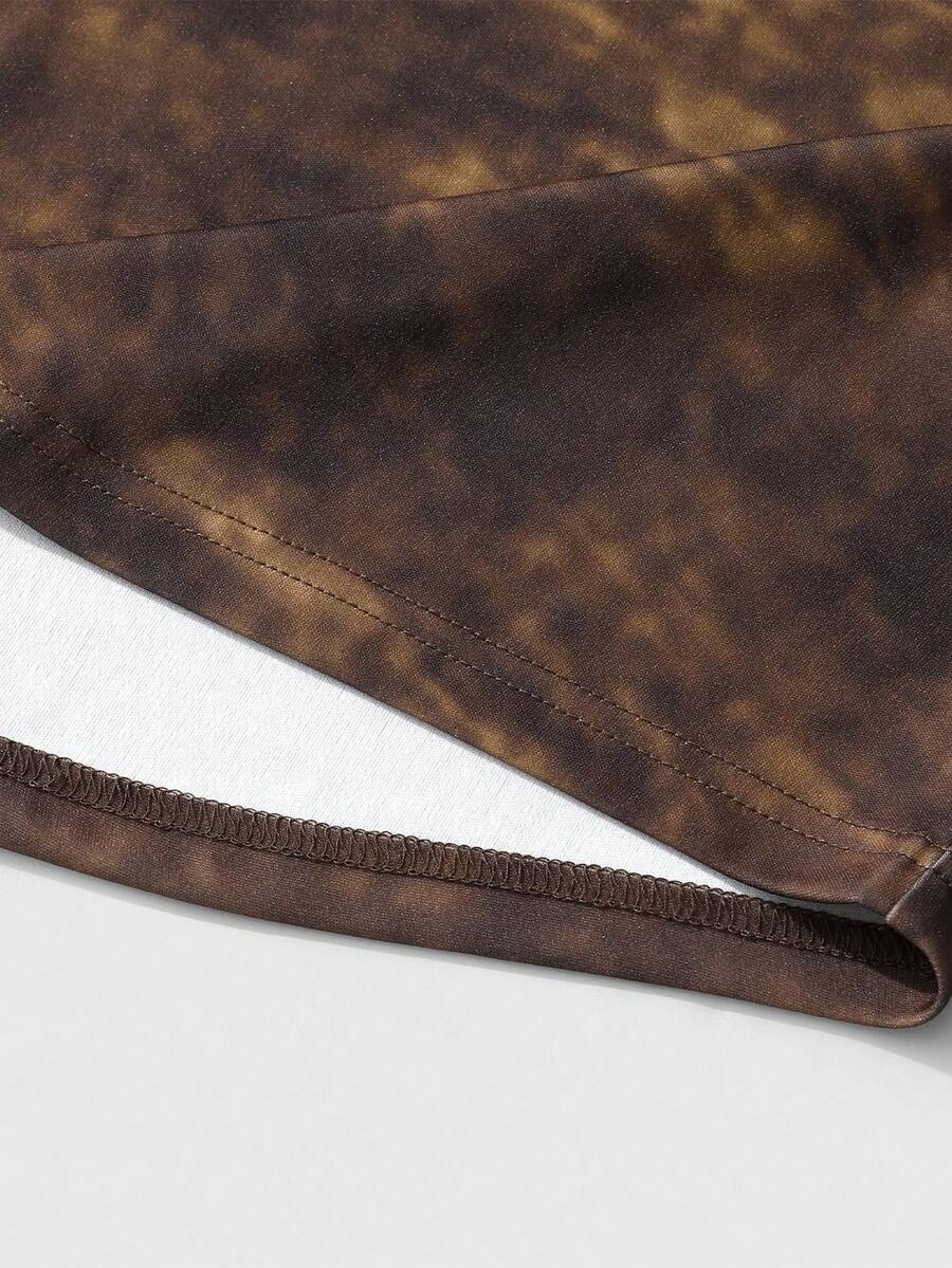 Manfinity LEGND Men Cross & Slogan Graphic Print Long Sleeve T-Shirt