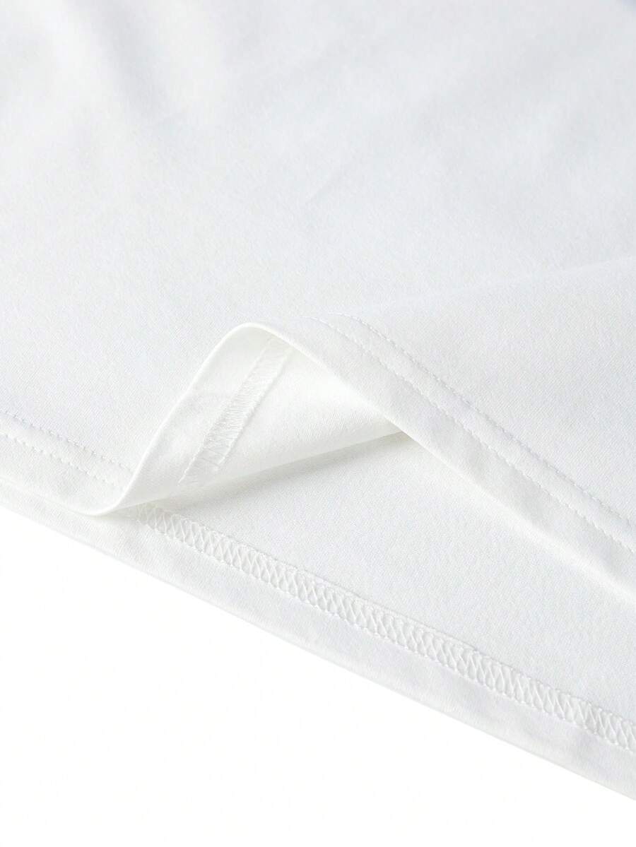 Men's Casual Versatile Faith Graphic Round Neck Short Sleeve T-Shirt, Summer