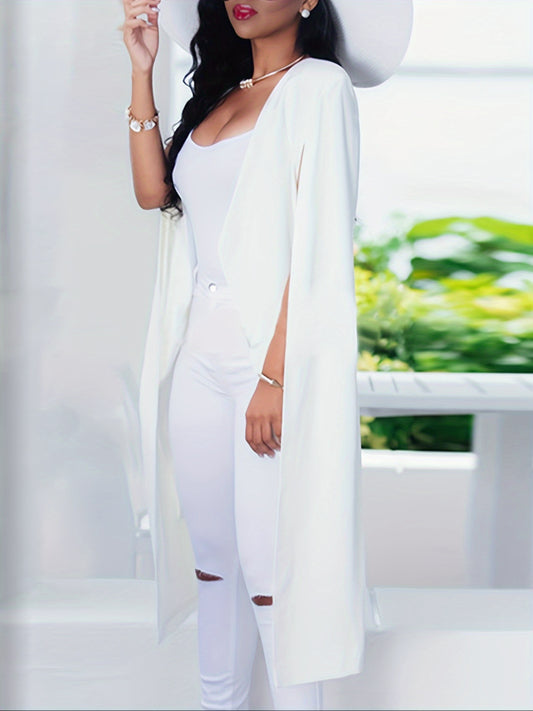 Women's Chic Sleeveless Blazer