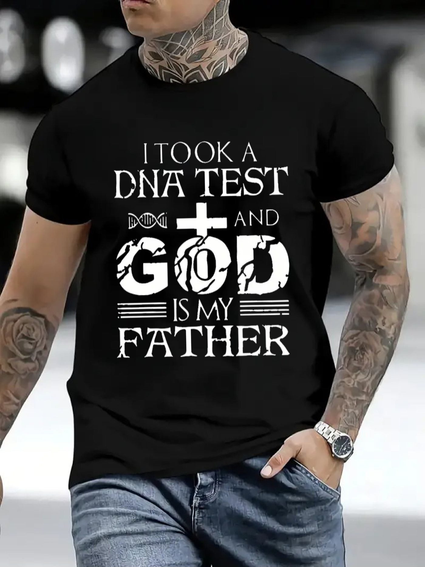 Men’s Comfortable Cotton Crew Neck T-Shirt