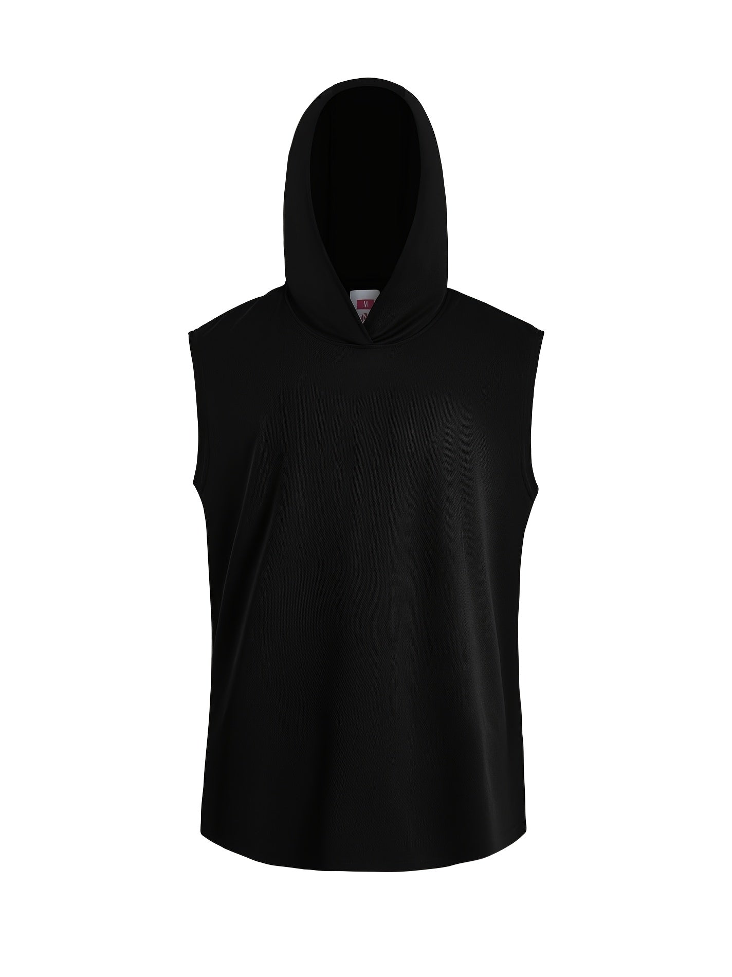 5PCS Men’s Summer Hooded Vest Set – Breathable Moisture-Wicking Athletic Tank Tops