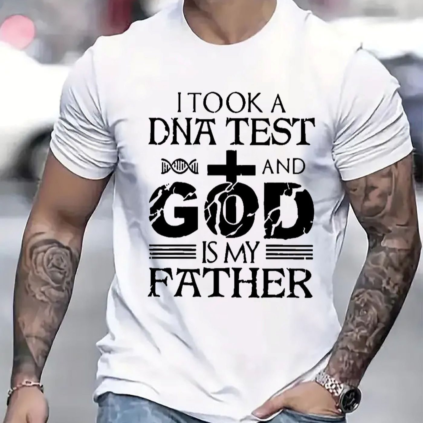 Men’s Comfortable Cotton Crew Neck T-Shirt
