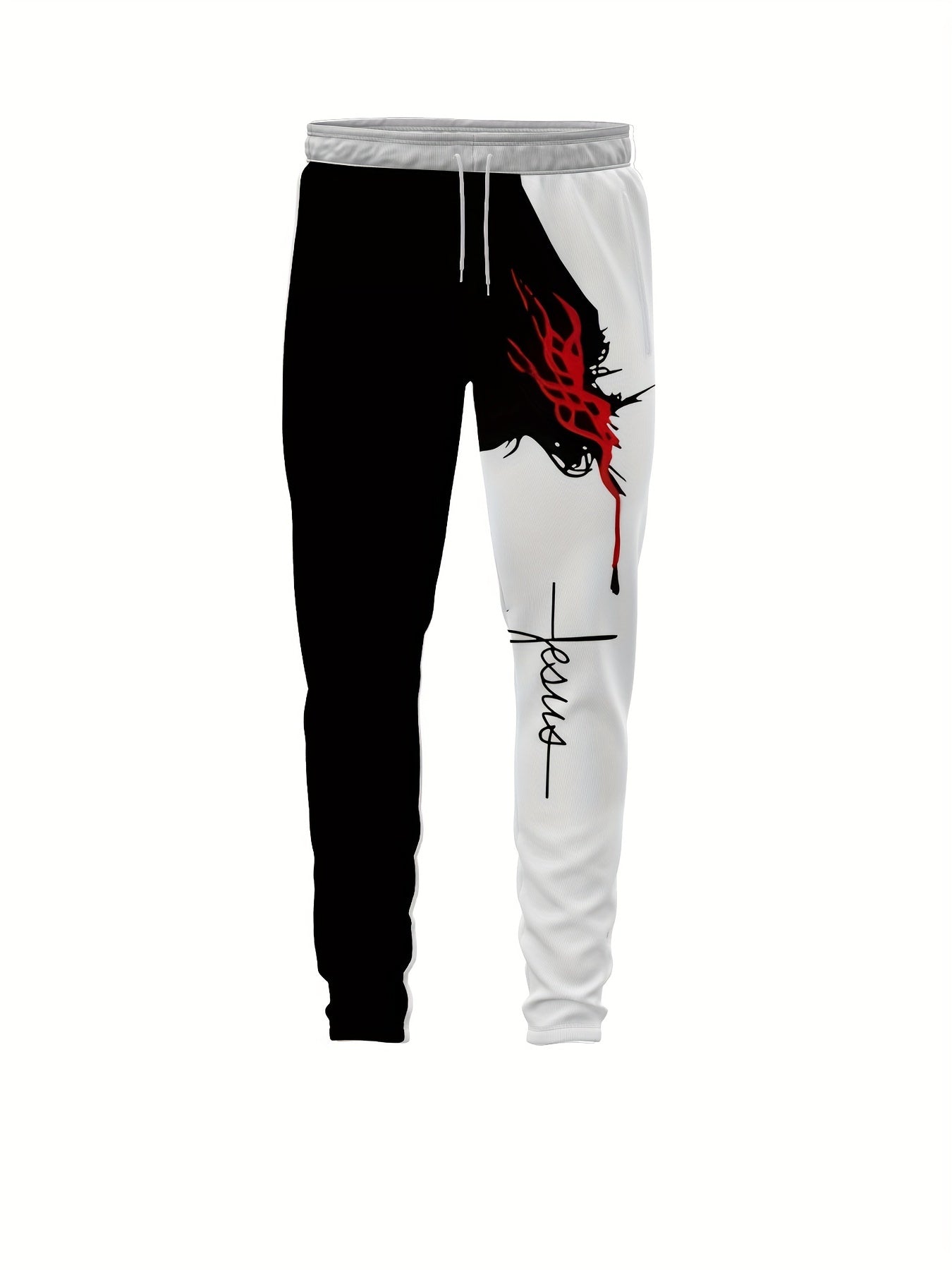Men's 3D Printed Casual Sportswear Set – Hoodie & Joggers