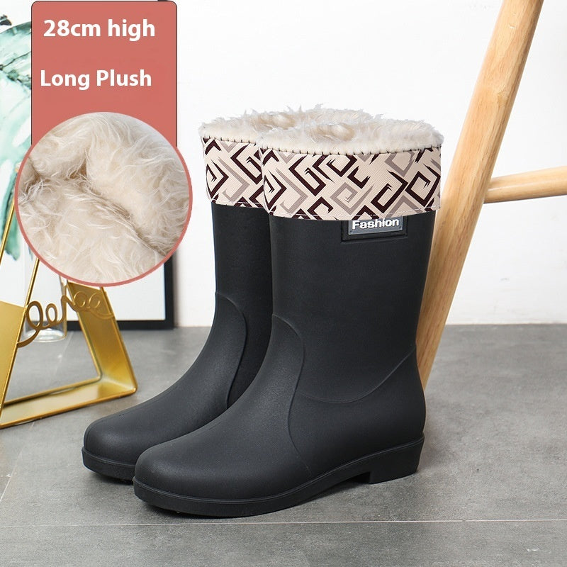Fashionable & Functional Women's Mid-Calf Rain Boots