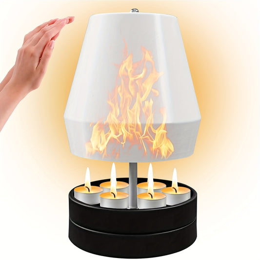 1 Multifunctional Portable Outdoor Indoor Heater with Candle Holder and Hand Warmer Function