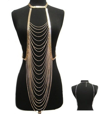 Elegant Body Chain Jewelry – Long Necklace