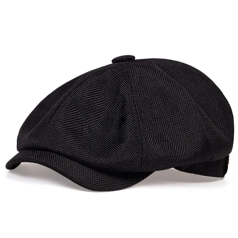Men’s Octagonal Duckbill Hat – Lightweight Linen