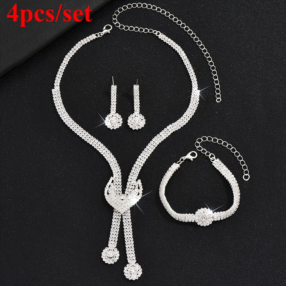 4-Piece Elegant Jewelry Set