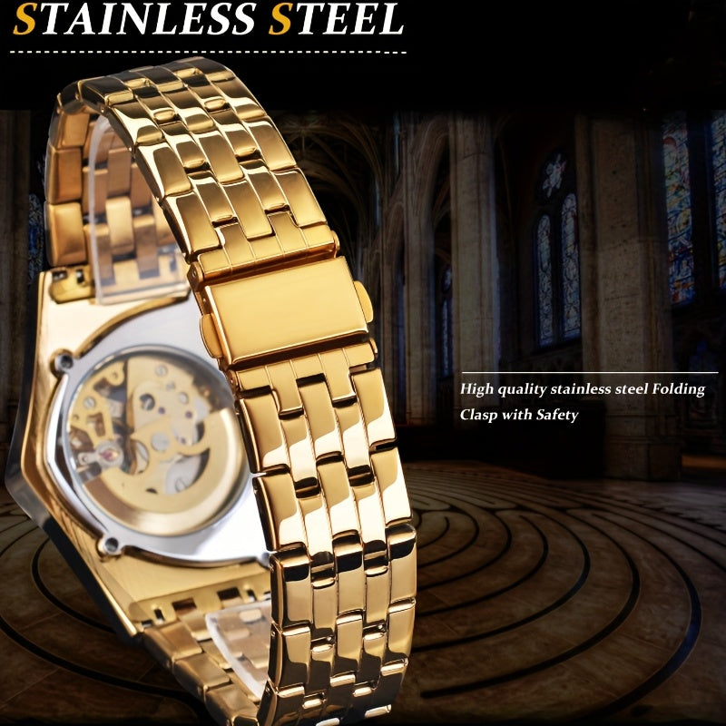 Authentic Men's Fully Automatic Mechanical Watch