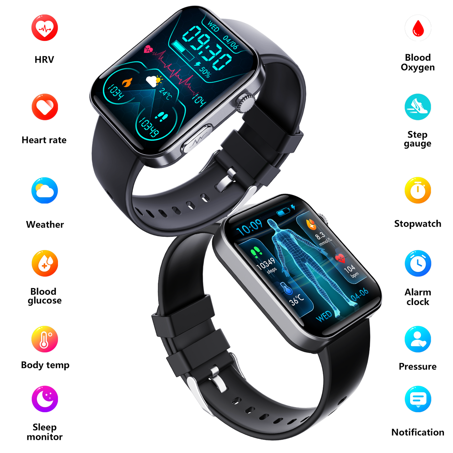 ECG Smart Watch – Your All-in-One Health Companion