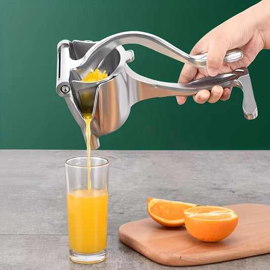 Manual Juicer – Multi-Functional Hand Press Fruit Extractor with Citrus Clamp