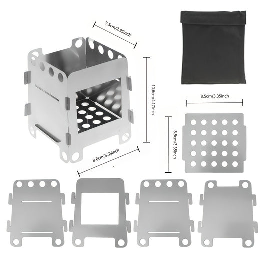 Portable Firewood Burning Camping Stove