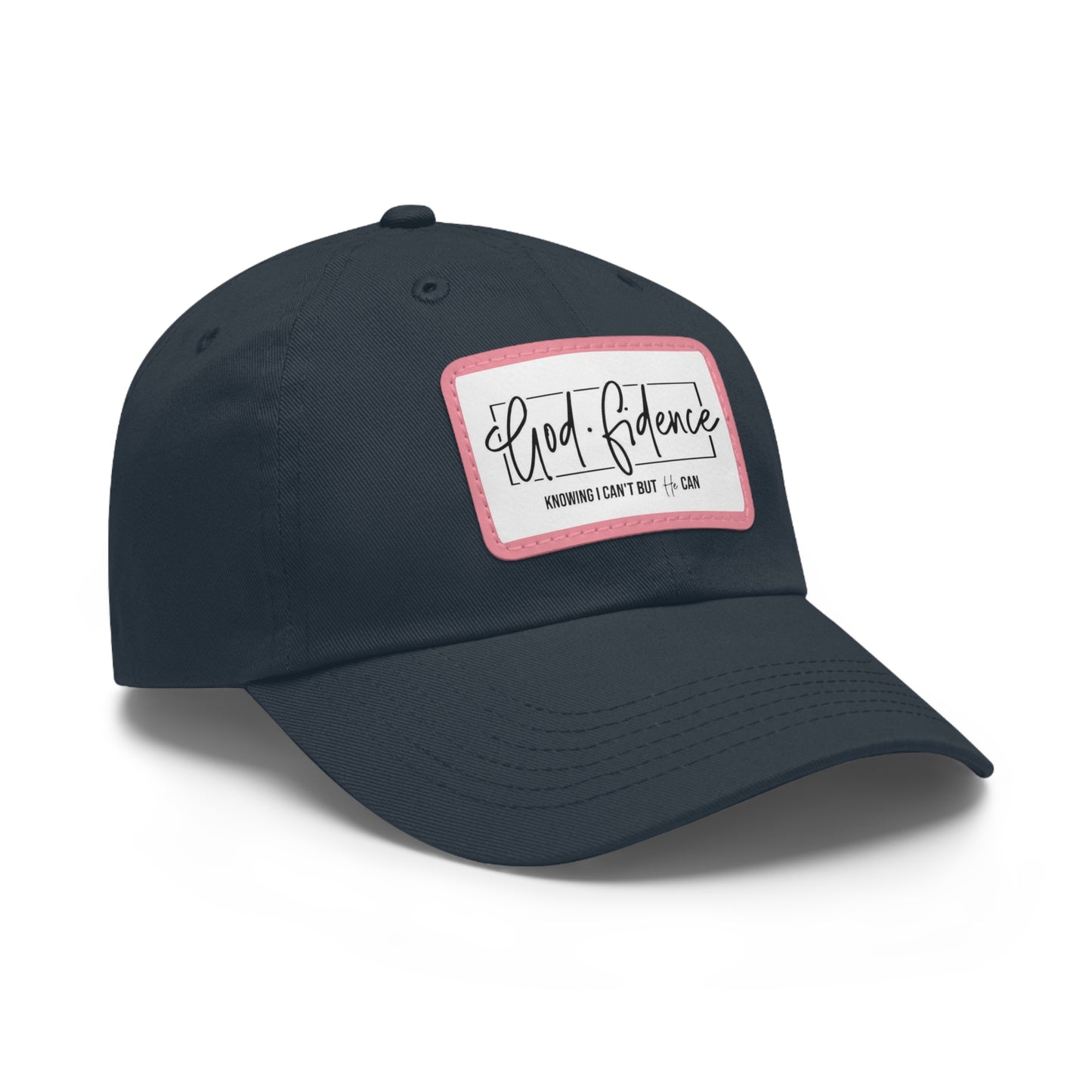 Dad Hat with Leather Patch