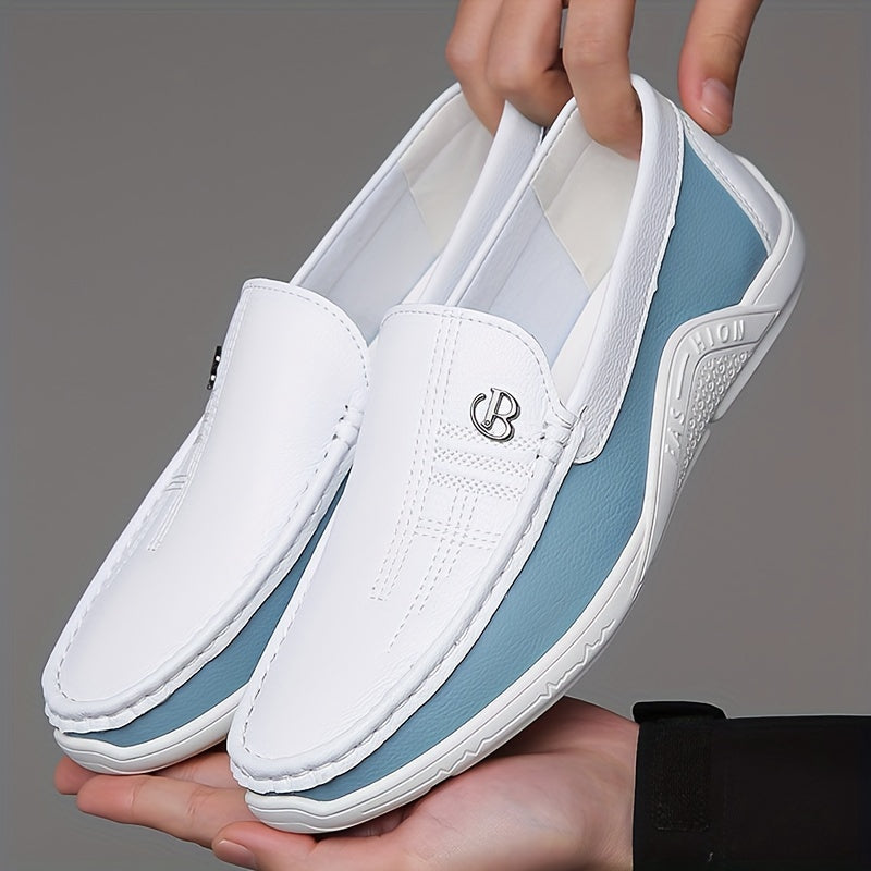 New Summer Men'S Casual Loafers, Slip-On Driving Shoe