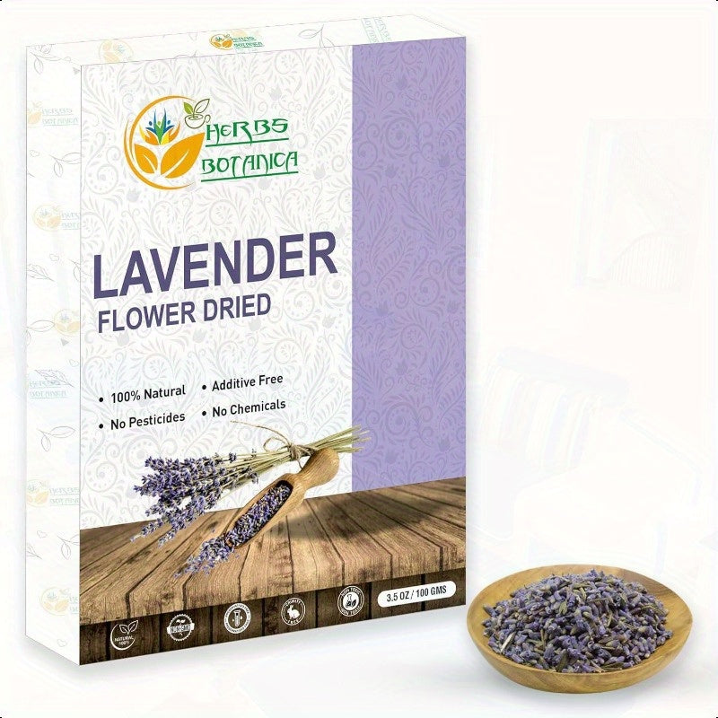 Herbs Botanica Dried Lavender Flower Buds – 3.5 oz