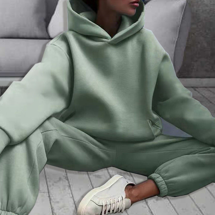 Women's Spring Hooded Set