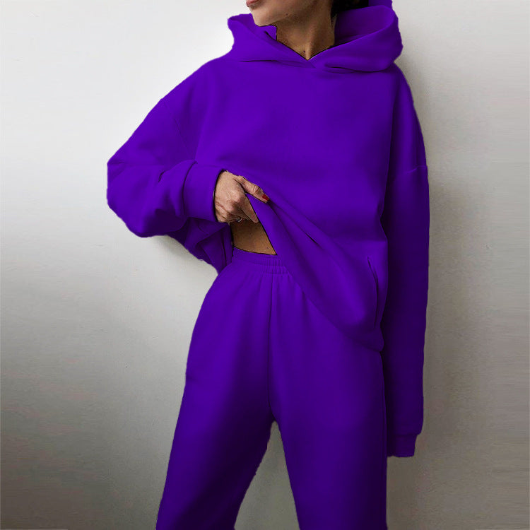 Women's Spring Hooded Set