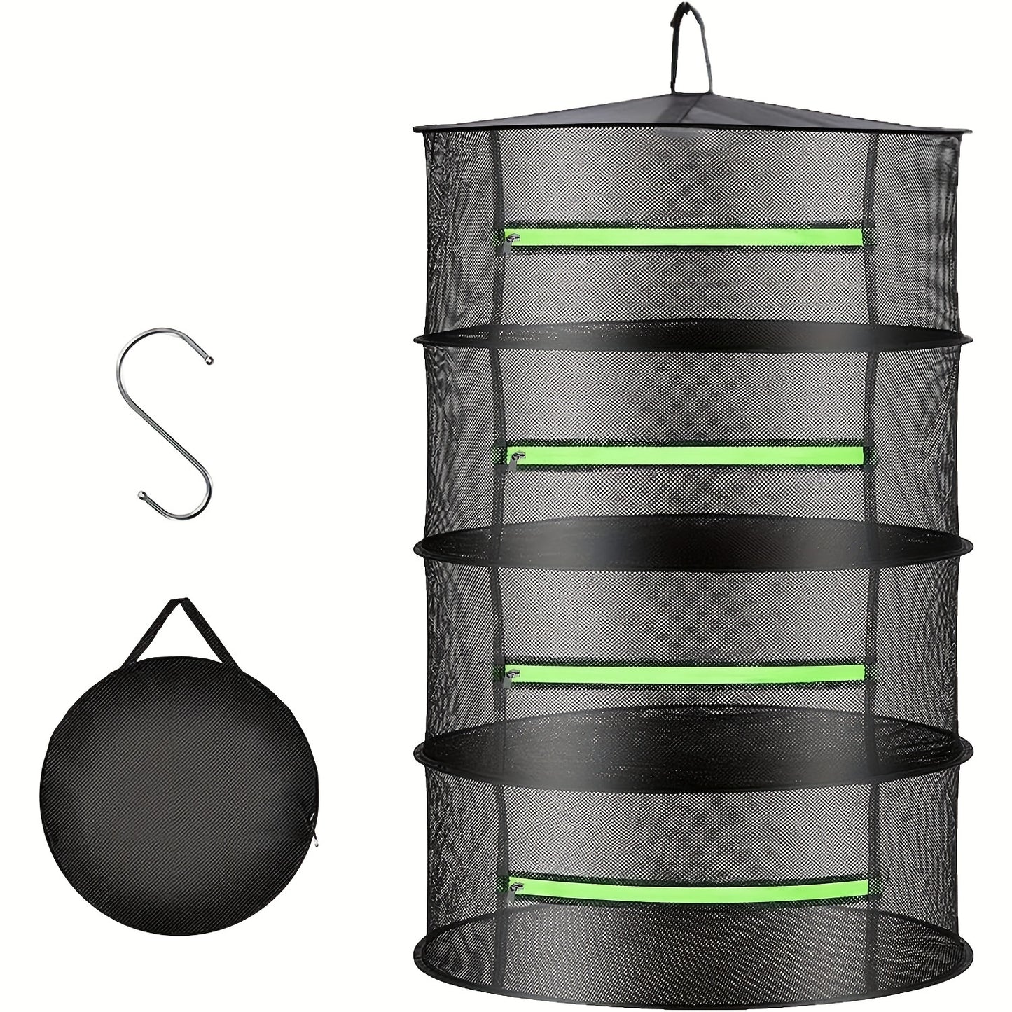 4-Layer Herb Drying Rack