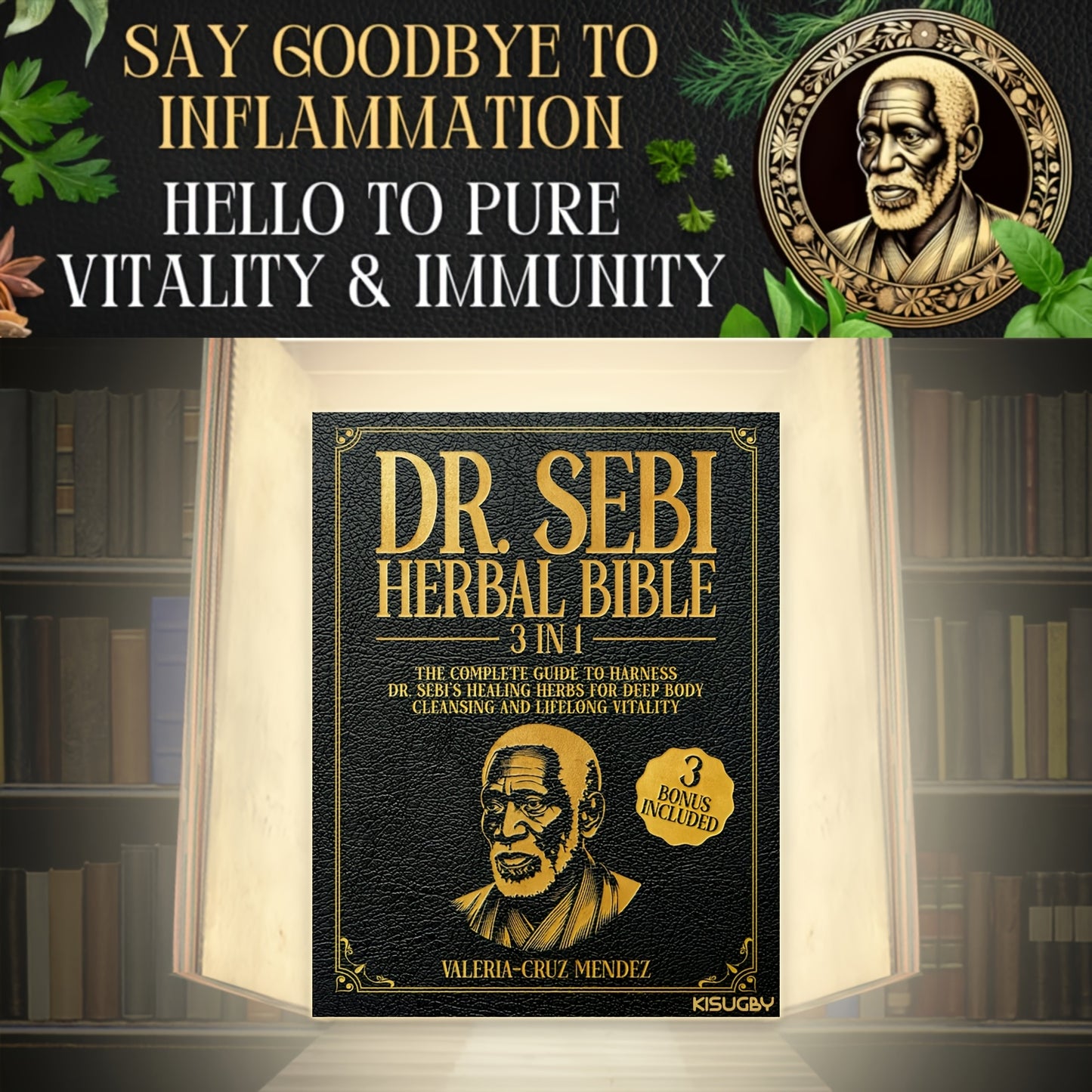 The Dr. Sebi Herbal Bible: [3 in 1]