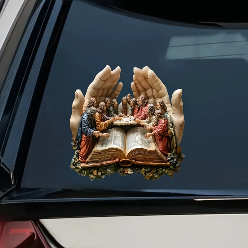 Beautiful Handmade Last Supper PVC Art Stickers — High Quality & Durable