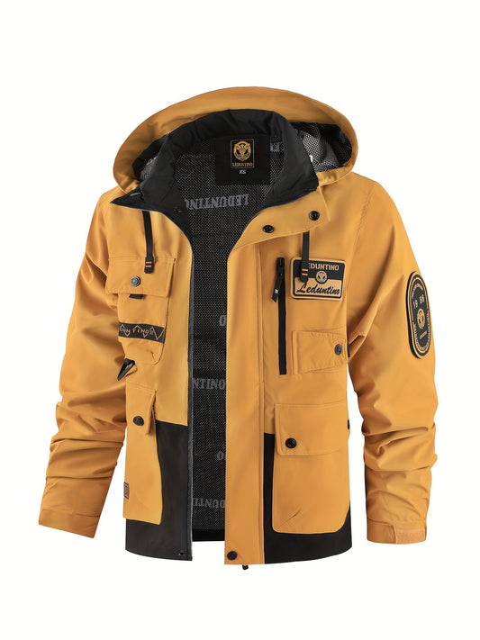 Men's Lightweight Multi-Pocket Outdoor Jacket – Spring/Autumn