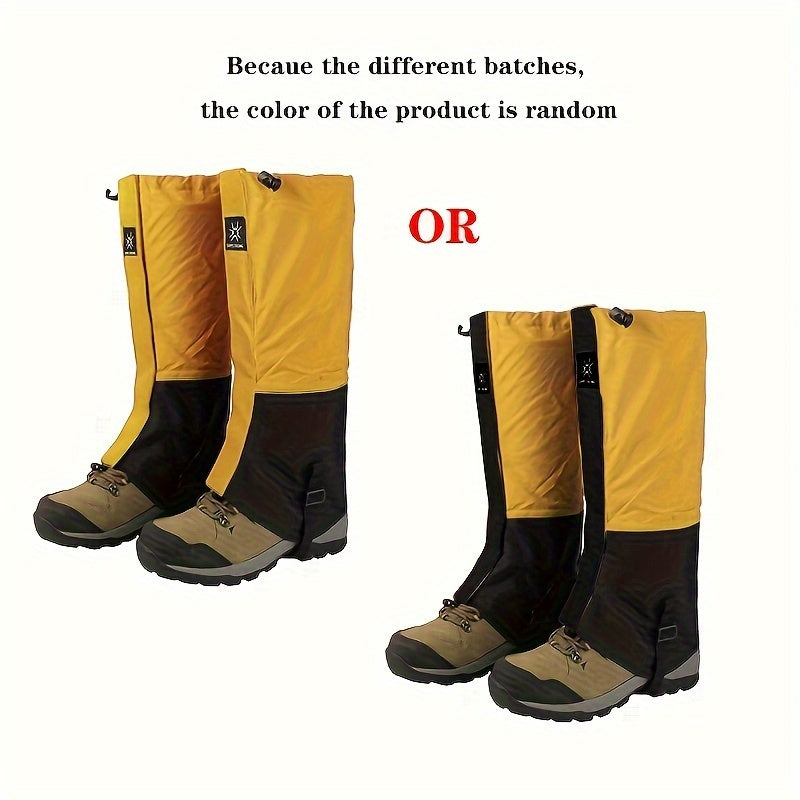 Waterproof Snow proof Leg Gaiters – Ultimate Ankle & Lower Leg Protection for Winter Adventures