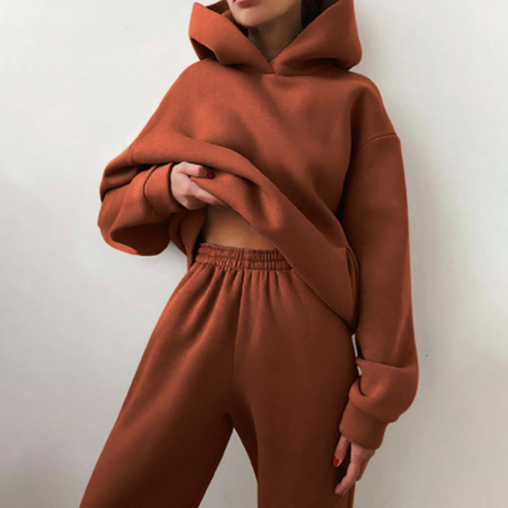 Women's Spring Hooded Set