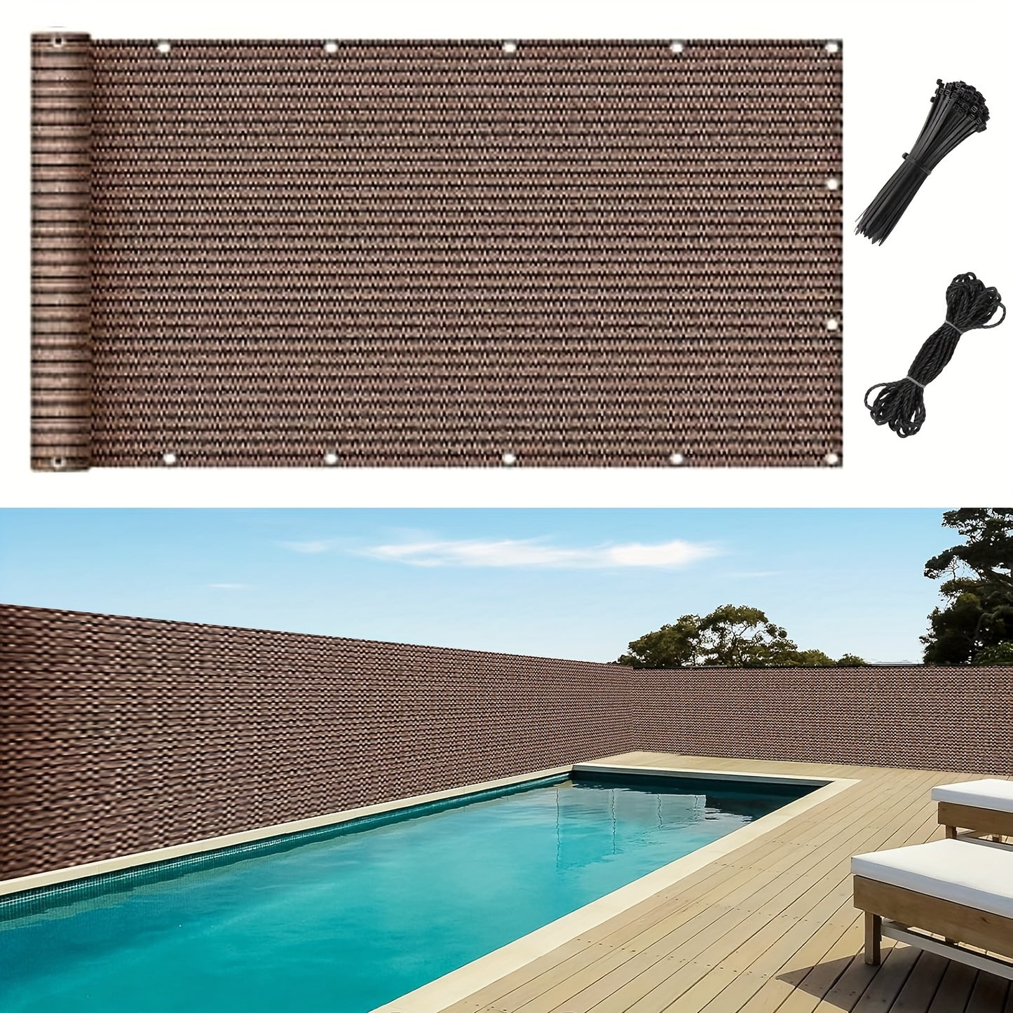 Outdoor Privacy Fence & Balcony Privacy Screen