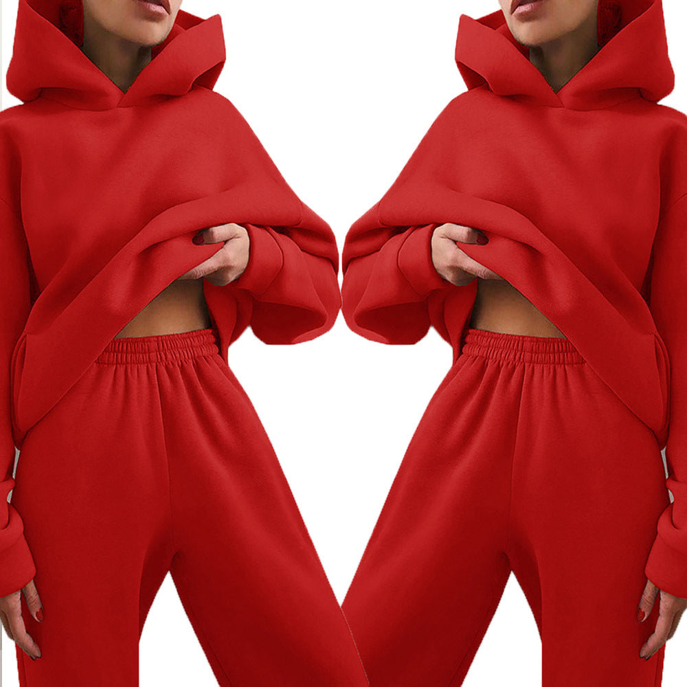 Women's Spring Hooded Set