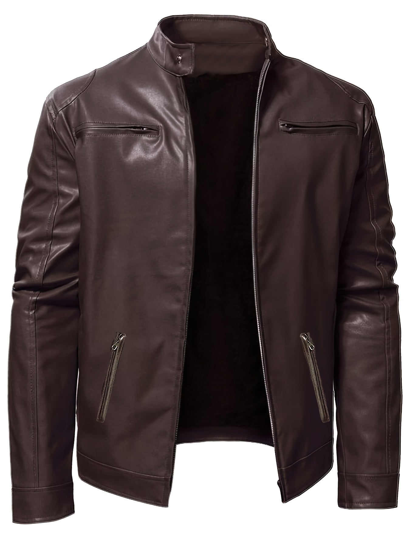 3 New Stylish Windproof Stand Collar Jacket for Men