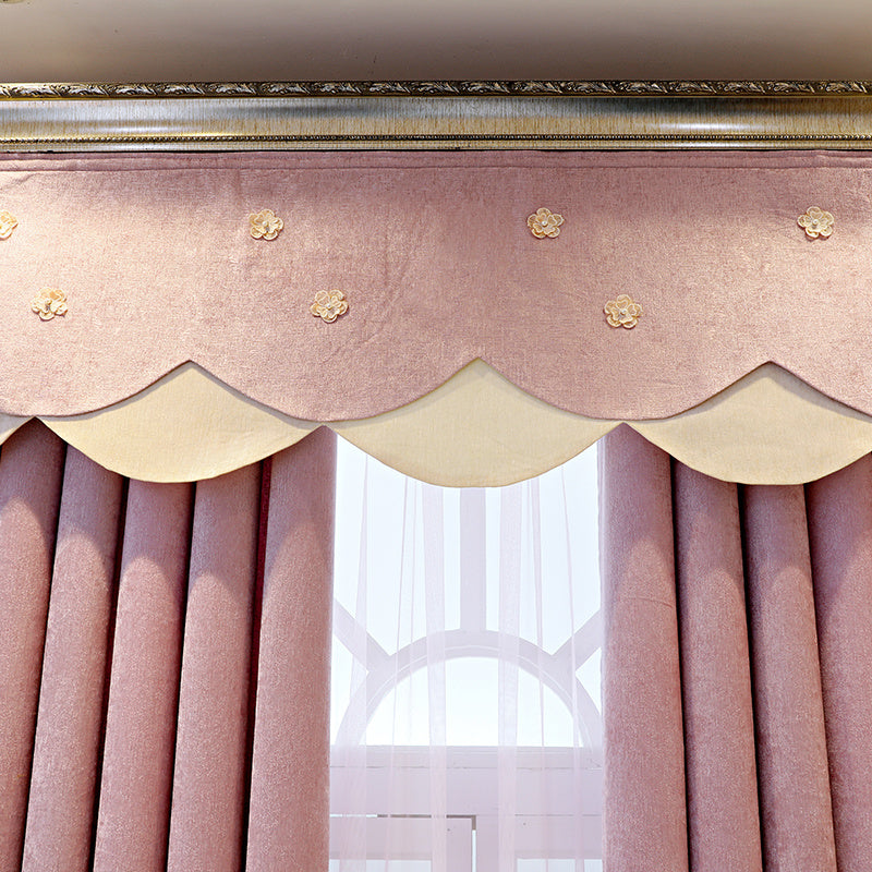 Modern Jacquard Burnt-Out Window Screen Curtain