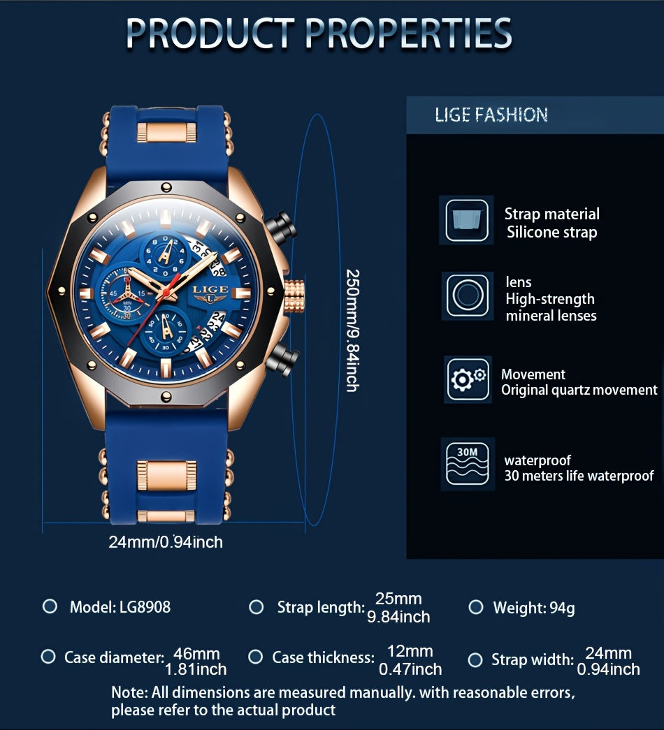 New Fashion Men's Chronograph Watch