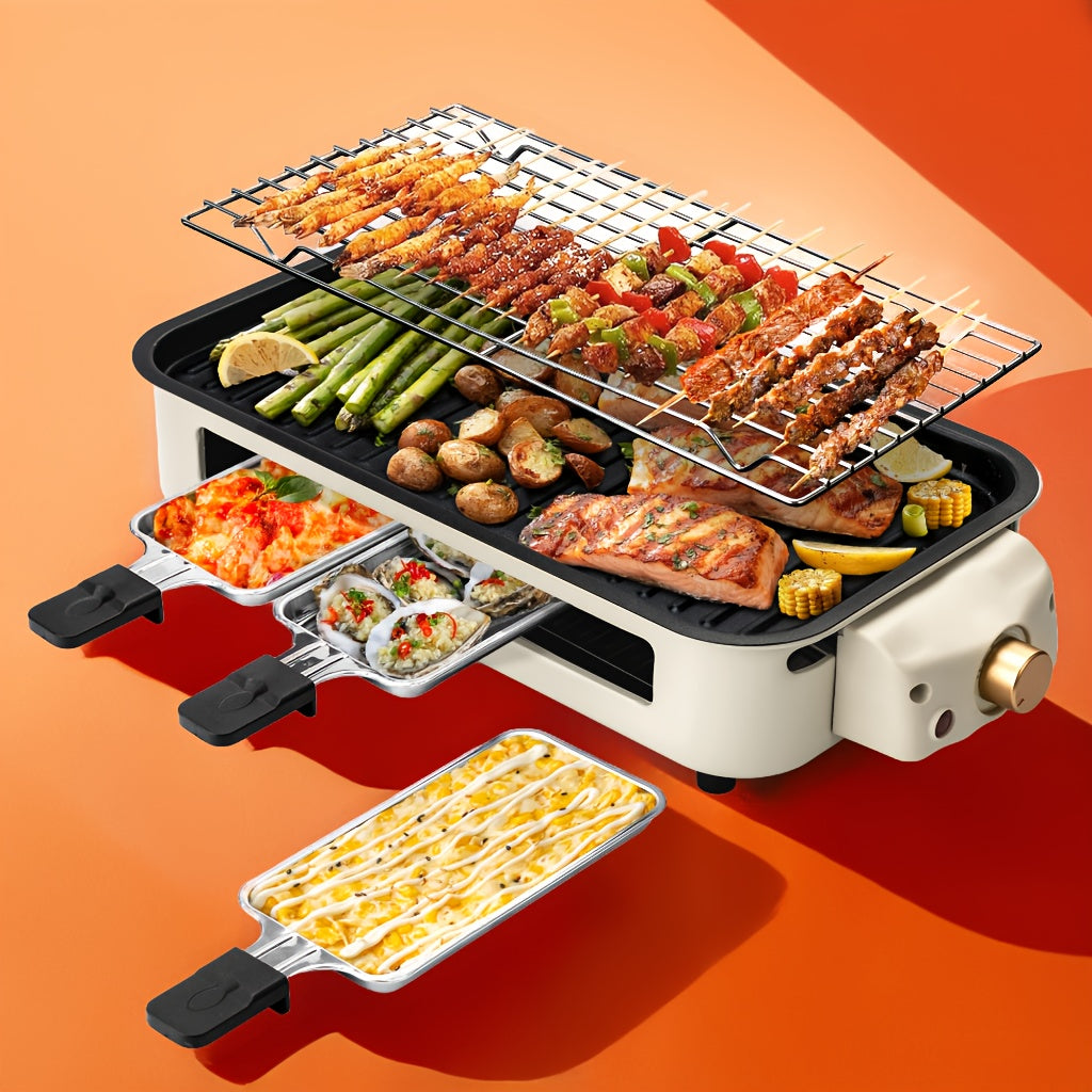 🔥 1500W Electric Grill for Indoor & Outdoor BBQ
